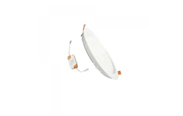 Foco Led Embutido 6w Fsl Redondo Luz Calida