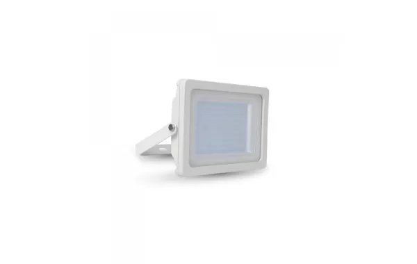 Foco Reflector Led Slim Multichip 150w Blanco Luz Fria Wellmax
