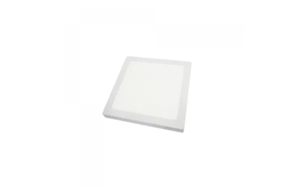 Panel Sobrepuesto Led Cuadrado 24w 3000k Luz Calida-