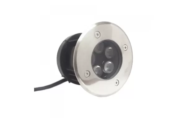 Foco Piso Led Embutido 5w Ip65 Jie Calido 110mm