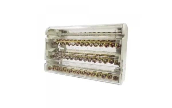 Repartidor Tetrapolar 125a 15 Contactos-mgc