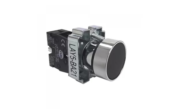 Pulsador Partida Negro 22 Mm 1na-tun