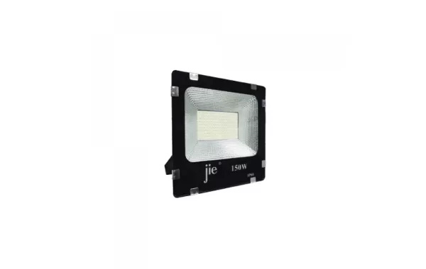 Foco Reflector Led Slim 150w Negro Luz Fria Jie-4 Multichip