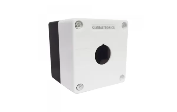 Caja Bakelita De 1 Perforacion H9-1 De 22mm Globaltronic