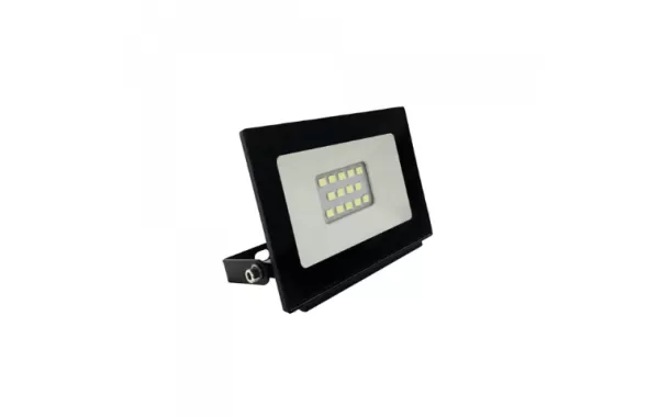 Foco Reflector Led Slim 10w Negro Luz Fria Vkb Multichip