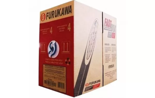 Cable Utp Multilan 24awgx4p Cat 5e Caja 305m - Furukawa