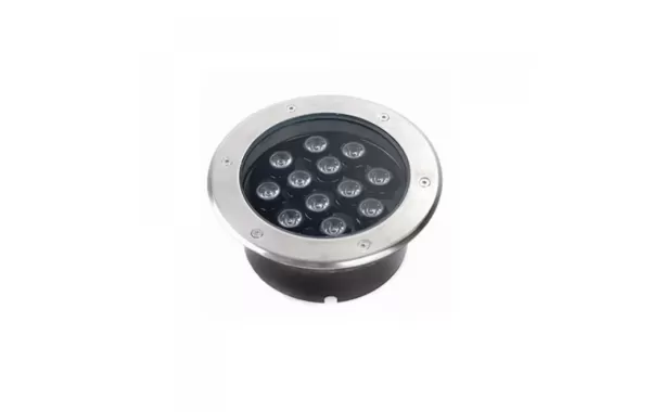Foco Piso Led Embutido 20cm 18w Luz Fria - Jie