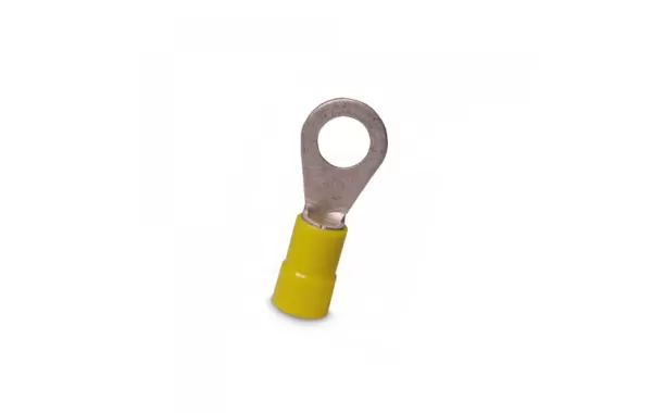 Terminal Amarillo 12-10awg Ojo De 6,3mm