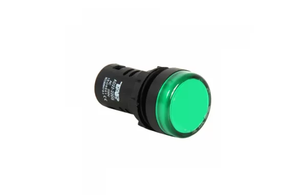 Luz Piloto Led 22mm Verde 220v - Globaltronic