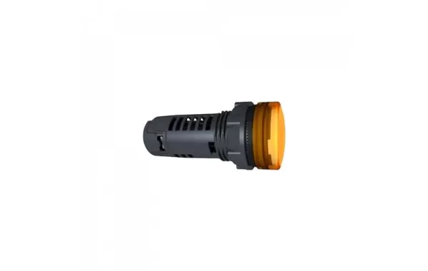 Luz Piloto Led 22mm Amarillo 24v