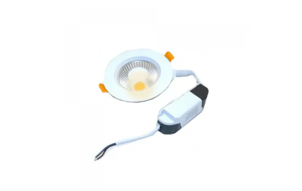 Foco Led Embutido 7w Jie Chip Luz Calida