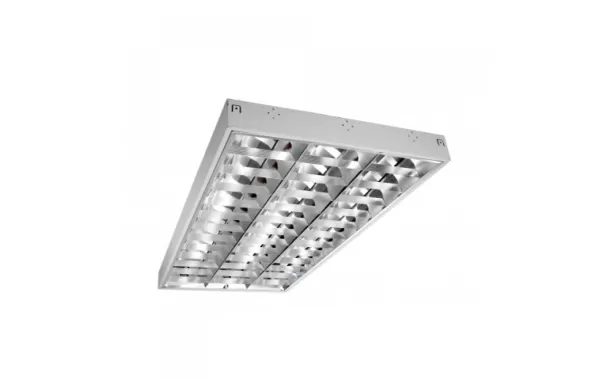 Equipo Alta Eficiencia 3x18w Sobrepuesto Para Tubo Led