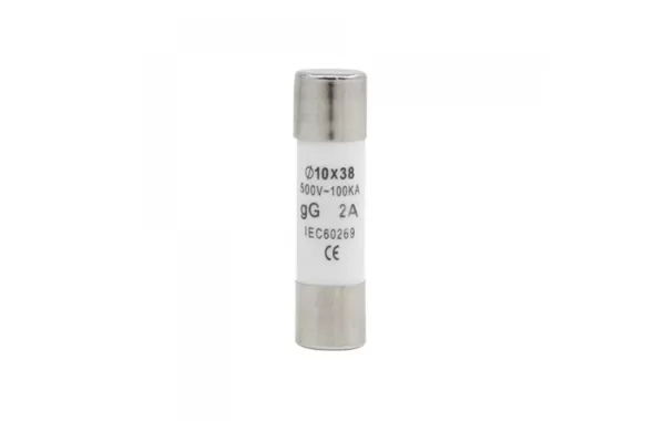Fusible De Loza 2a 10x38mm 500v-global