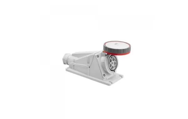 Enchufe Hembra Sobre 380v 125a Libre Halogeno 3p+t Ip67 Gewiss Ref Gw62534