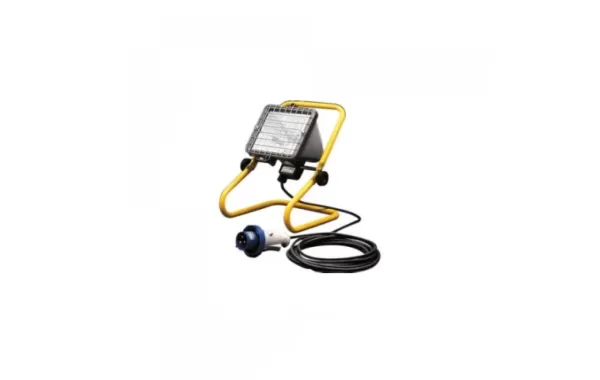 Proyector Halogeno 1000w Cable C/macho Ip56 Gewiss Ref Gw84205