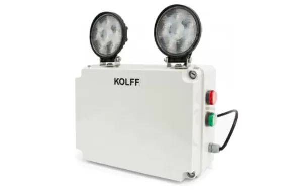 Lampara Emergencia 2 Focos Led 2x13w Kolff Et-2000 S Led