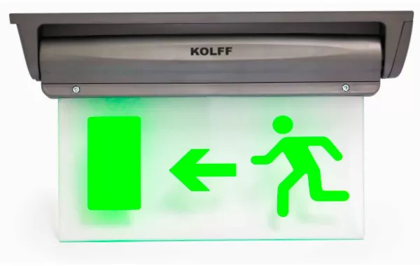Señaletica Salida Emergencia Led Docce Led Kolff