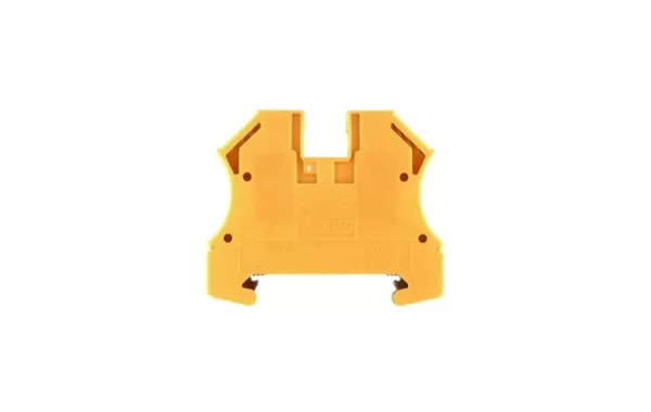 Borne Conexion Riel Din De 2,5mm Amarillo Global.