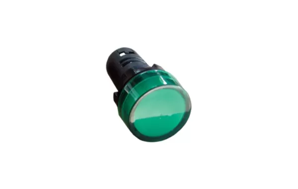 Luz Piloto Led 22mm Verde 110volt