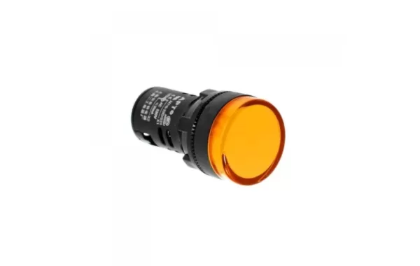 Luz Piloto Led 22mm Amarillo 110volt