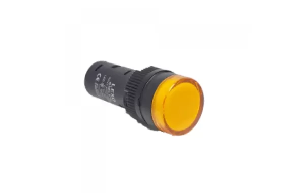 Luz Piloto Led 16mm Amarillo