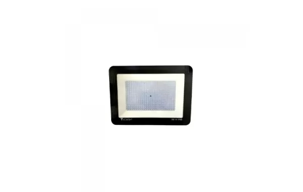 Foco Reflector Led Slim 300w Negro Luz Fria Multichip- Ledlight