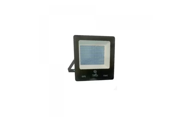 Foco Reflector Led Slim 200w Negro Eco Luz Fria Jie Multichip