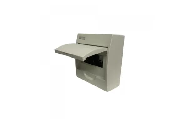 Tablero Plastico Sobrepuesto 8 Circuitos P/blanca Ip40 Libre Halogeno Crompton