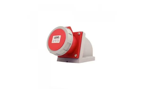 Enchufe Hembra Industrial Sobrepuesto 3p+t 32a Ip67 Lexo