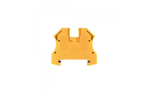 Borne Conexion Riel Din De 4mm Amarillo