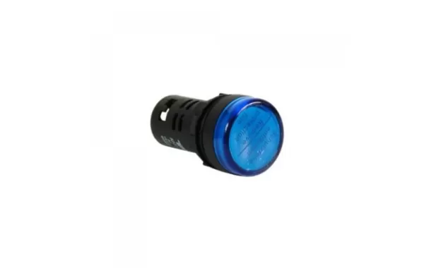 Luz Piloto Led 22mm Azul 220 Vac/dc
