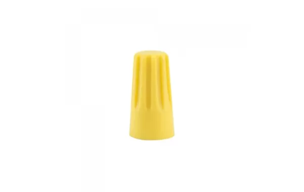 Conector Plastico Conico Amarillo Bolsa 100 Uni