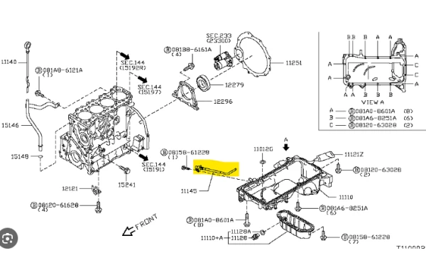 Sensores De Presión Para NISSAN TERRANO 2006-2016 2.5  YD25DDTI  D22X - Sensores De Presión | ClickRepuestos