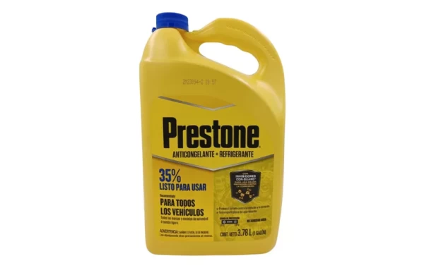 Líquidos Refrigerantes Prestone 35% 3.78 L Líquidos Refrigerantes Prestone 35% 3.78 L
