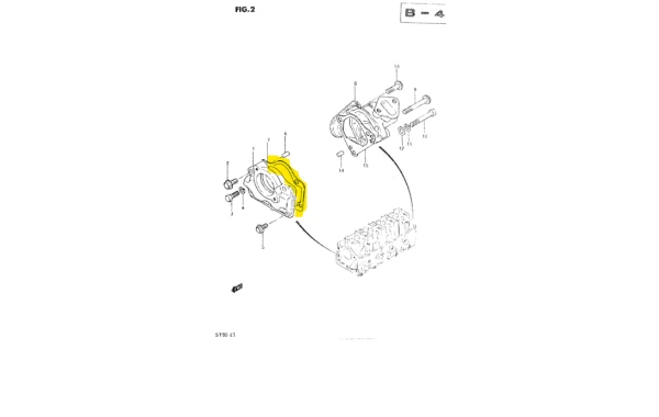 Empaquetadura De Culata Para SUZUKI LJ80 0.8 F8A Empaquetadura De Culata Para SUZUKI LJ80 0.8 F8A