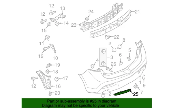 Reflectante Para MAZDA MAZDA 3 2010-2013 2.5 - Reflectantes | ClickRepuestos
