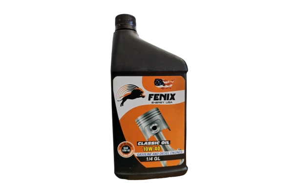Aceite De Motor ACEITE FENIX 10W40 API SL/CH4 MINERAL 1/4 GL - GASOLINA/DIESEL - Aceite De Motor | ClickRepuestos