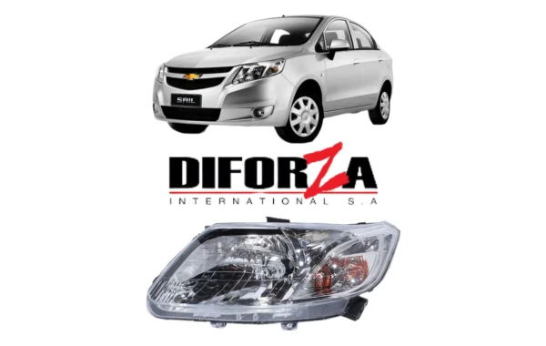 Optico izquierdo para chevrolet sail 2010 2016 1.4