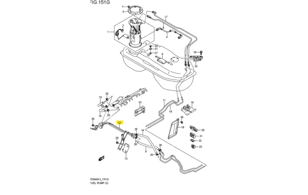 Caãeria Combustible Suzuki Grand Vitara Iii para SUZUKI GRAND VITARA 1.9 F9Q - Cañeria Inyector | ClickRepuestos