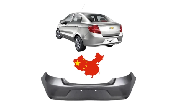 Parachoque Trasero Para CHEVROLET SAIL 2010-2016 1.4