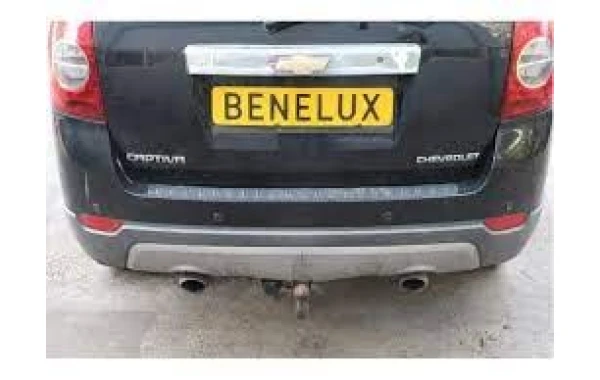 Moldura parachoque delantero para chevrolet captiva