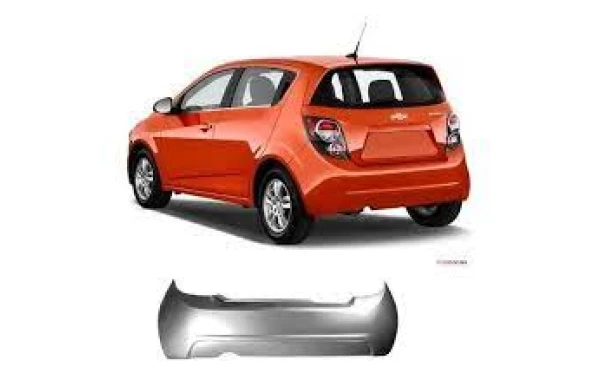 Parachoque trasero para chevrolet sonic