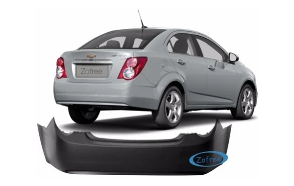 Parachoque trasero para chevrolet sonic
