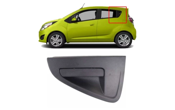 Manilla puerta exterior trasera izquierda para chevrolet spark gt
