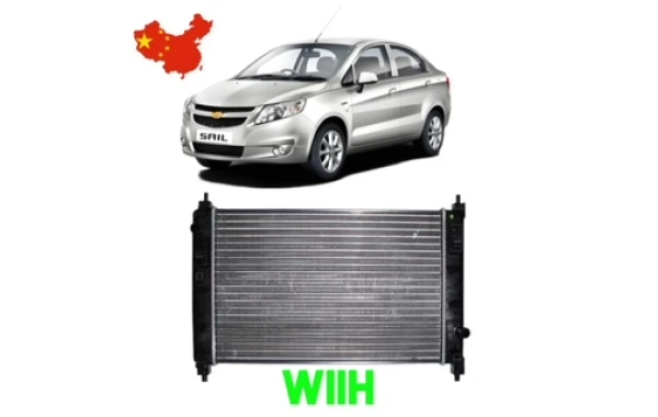 Radiador de agua para chevrolet sail 2010 2016 1.4