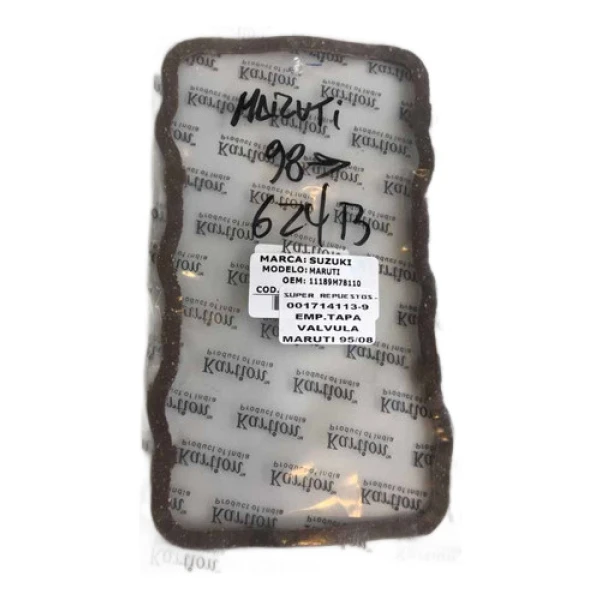 Empaquetadura Tapa Valvulas Para Suzuki Maruti 1995 2008