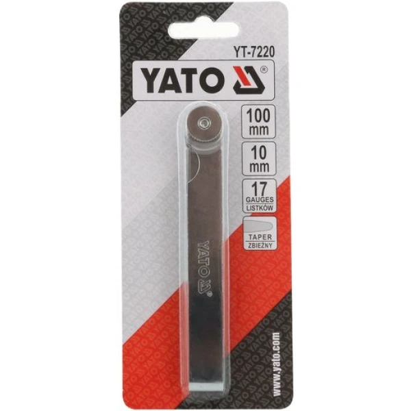 FILLER 17 GALGAS 100MM/10MM YT-7220 YATO