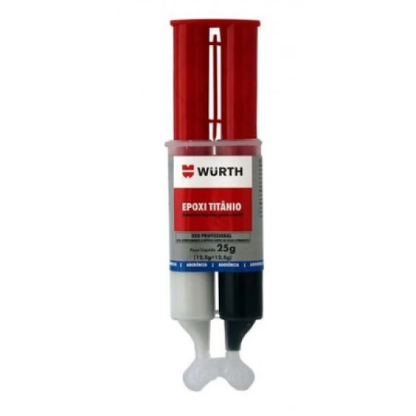 Adhesivo Epoxi Titanio 25g Wurth