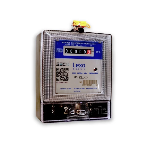 Medidor Electronico Monofasico Analogo 10-50 Amp 220v Calibrado-lexo