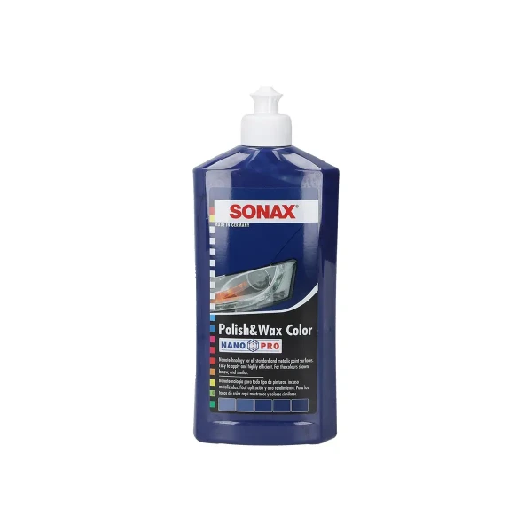 Cera Con Color Azul Sonax 500ml